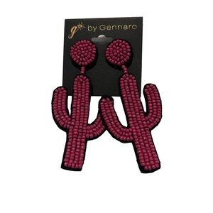By Gennaro Cactus Pierced Earrings